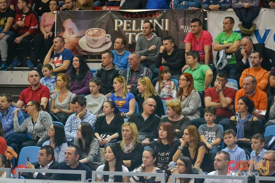 CSM CSU Oradea vs Steaua CSM EximBank Bucureşti, 