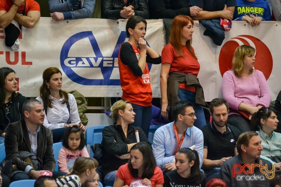 CSM CSU Oradea vs Steaua CSM EximBank Bucureşti, 