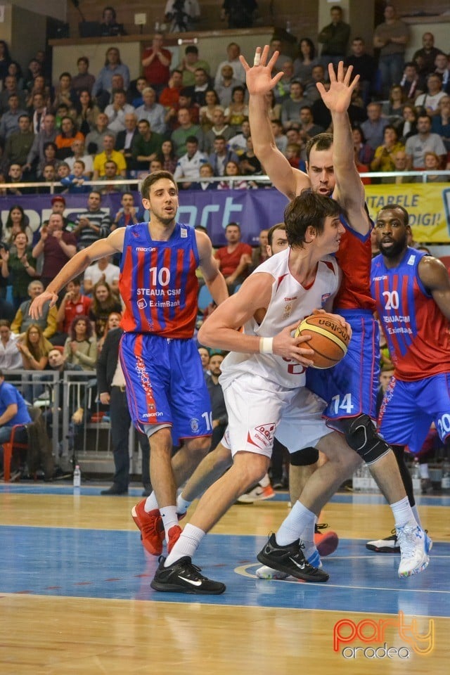 CSM CSU Oradea vs Steaua CSM EximBank Bucureşti, 