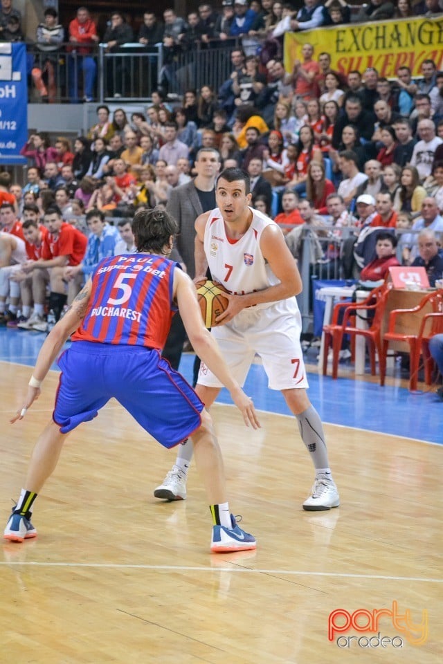 CSM CSU Oradea vs Steaua CSM EximBank Bucureşti, 