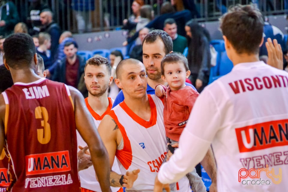 CSM CSU Oradea vs Umana Reyer Venezia, Arena Antonio Alexe