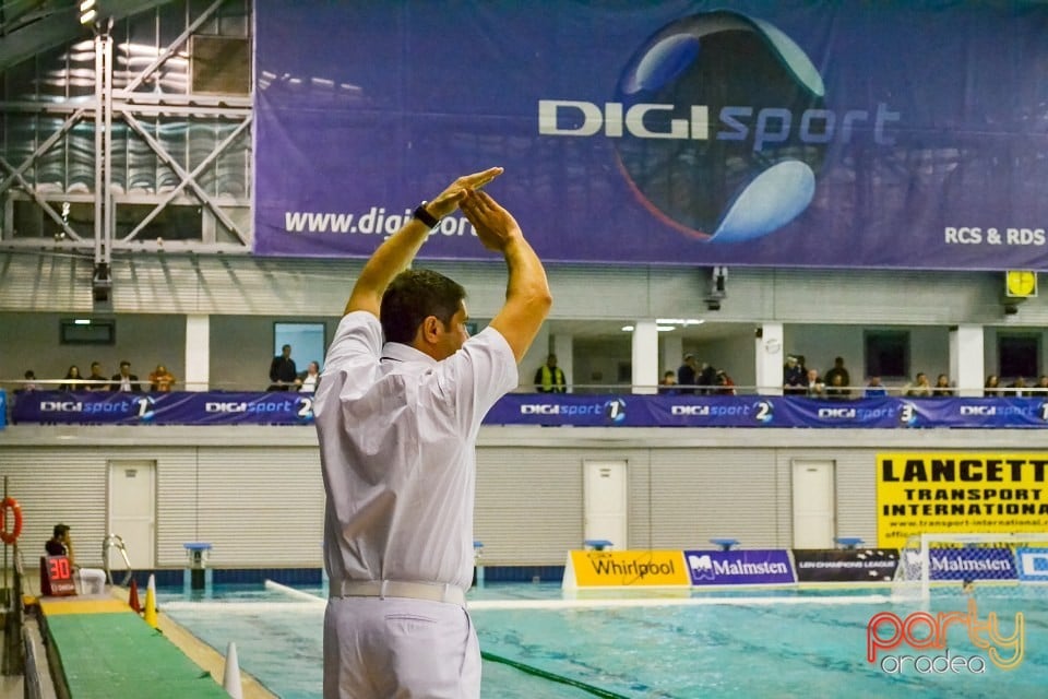 CSM Digi Oradea vs Partizan Belgrad, Bazinul Olimpic Ioan Alexandrescu