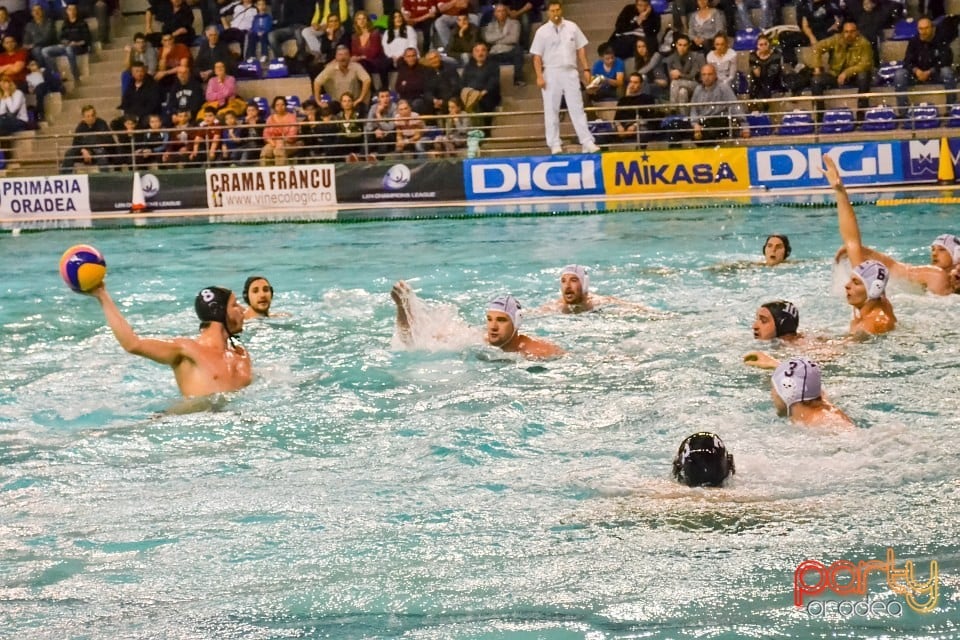 CSM Digi Oradea vs Partizan Belgrad, Bazinul Olimpic Ioan Alexandrescu