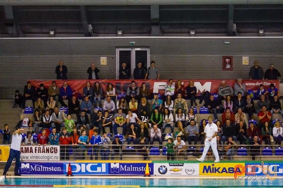 CSM Digi Oradea vs Partizan Belgrad, Bazinul Olimpic Ioan Alexandrescu