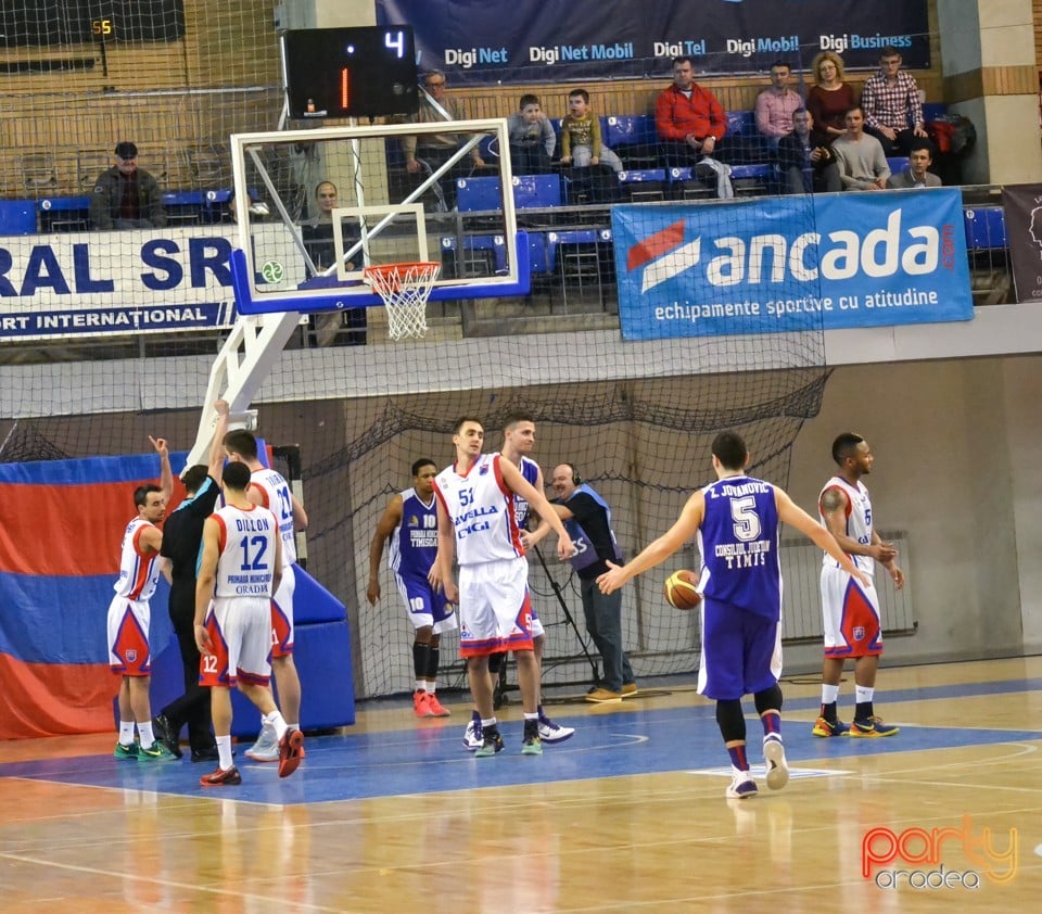 CSM Oradea - BC Timisoara, Arena Antonio Alexe