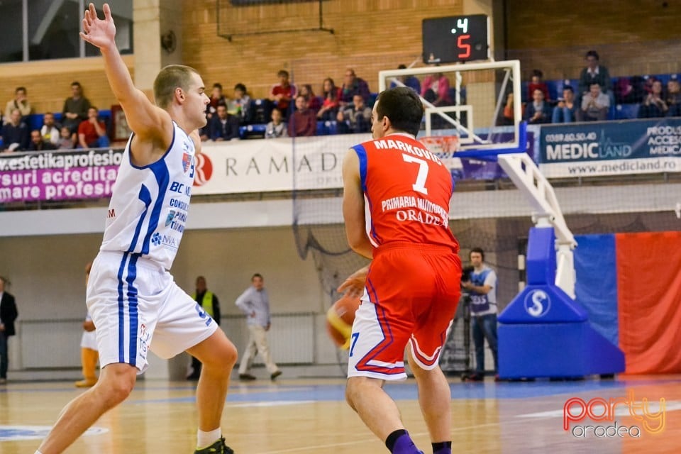 CSM Oradea vs BC Mureş Târgu Mureş, Arena Antonio Alexe