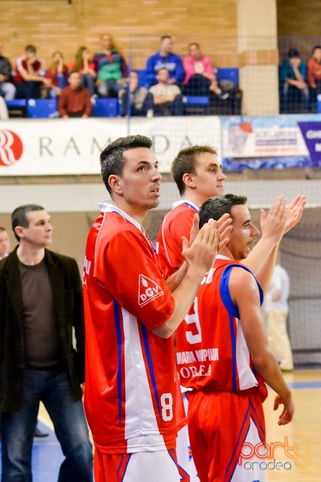 CSM Oradea vs BC Mureş Târgu Mureş, Arena Antonio Alexe