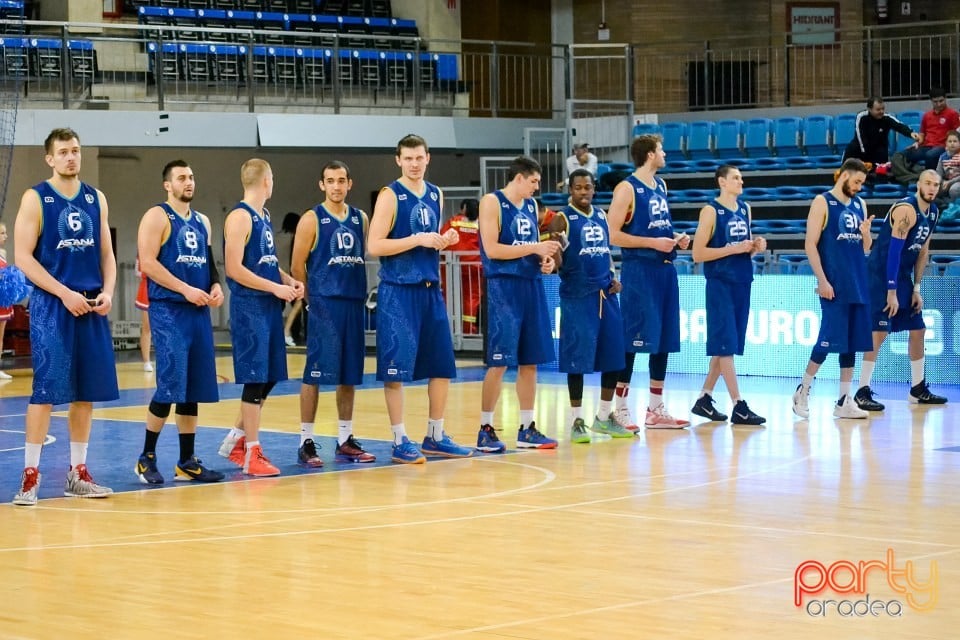 CSM-U Oradea vs BC Astana, Arena Antonio Alexe