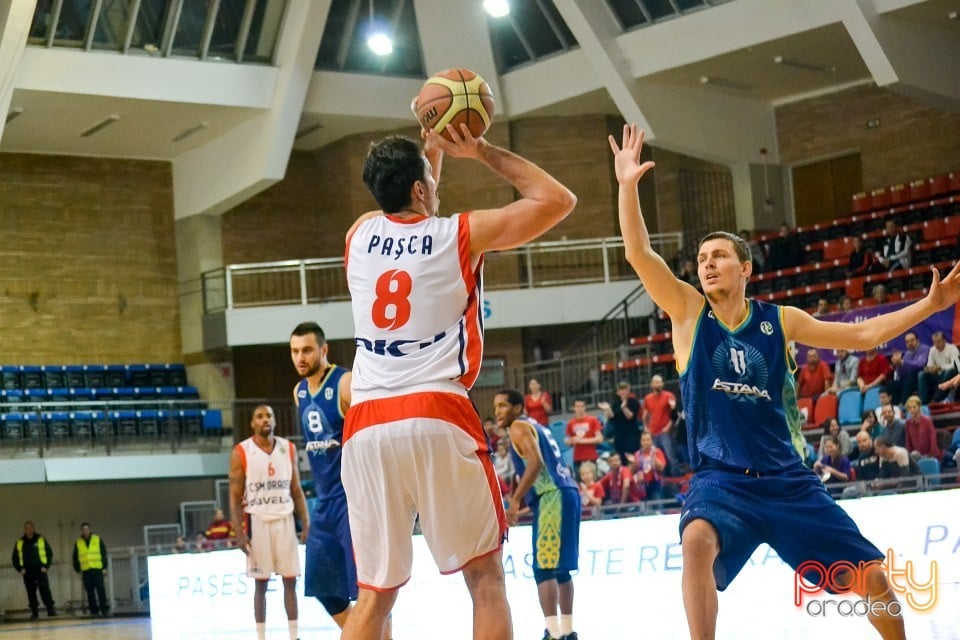 CSM-U Oradea vs BC Astana, Arena Antonio Alexe