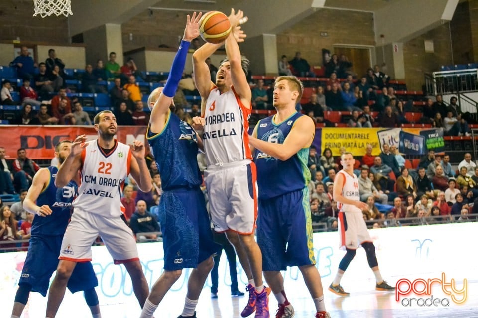 CSM-U Oradea vs BC Astana, Arena Antonio Alexe