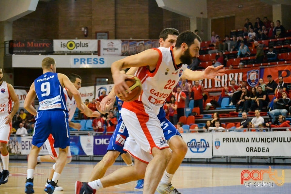 CSM-U Oradea vs BC Mureş Târgu Mureş, Arena Antonio Alexe