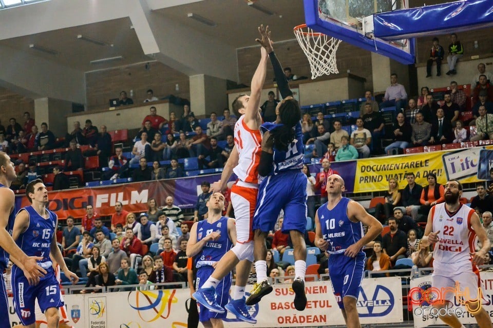 CSM-U Oradea vs BC Mureş Târgu Mureş, Arena Antonio Alexe