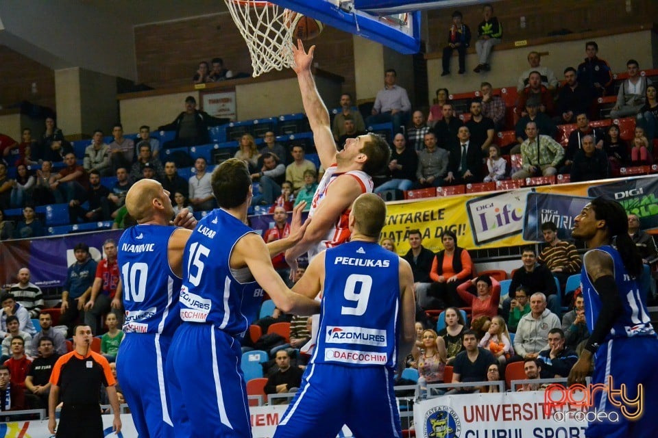 CSM-U Oradea vs BC Mureş Târgu Mureş, Arena Antonio Alexe