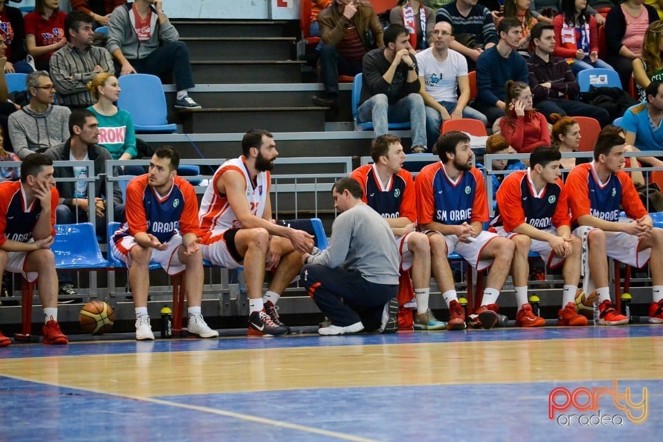 CSM-U Oradea vs BC Mureş Târgu Mureş, Arena Antonio Alexe