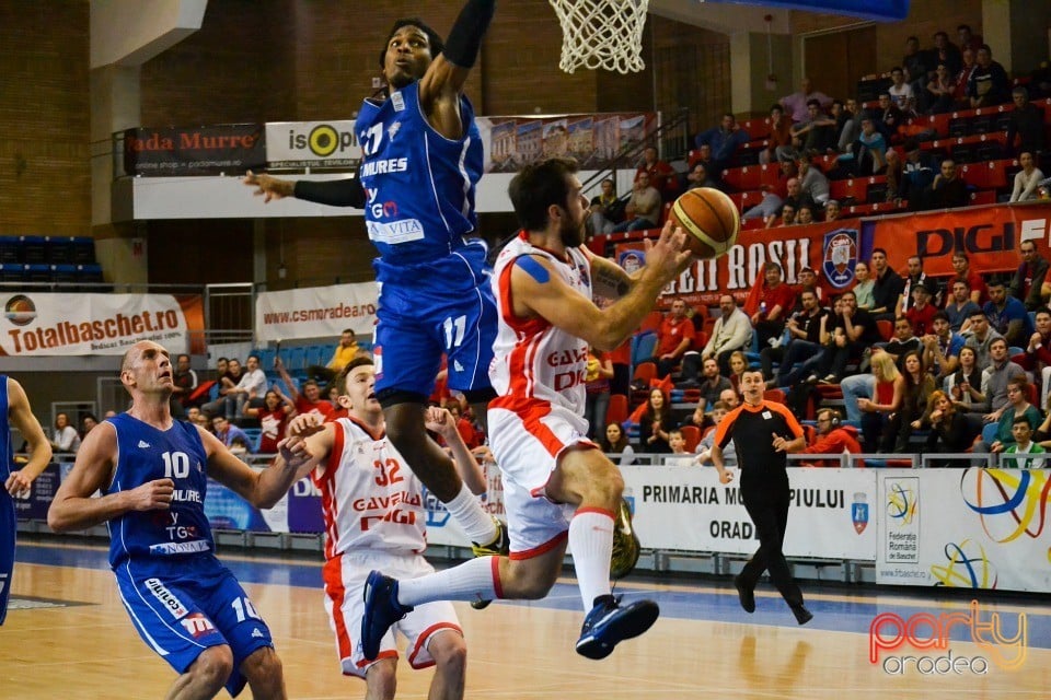 CSM-U Oradea vs BC Mureş Târgu Mureş, Arena Antonio Alexe