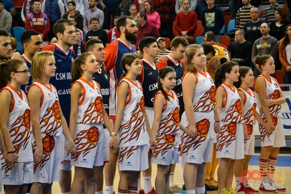 CSM-U Oradea vs BC Mureş Târgu Mureş, Arena Antonio Alexe