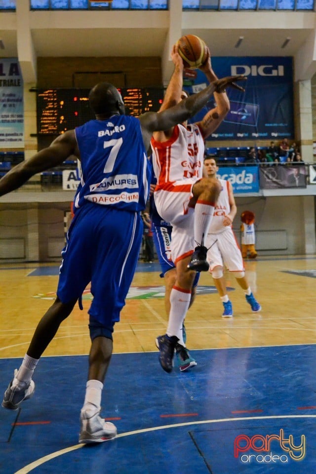 CSM-U Oradea vs BC Mureş Târgu Mureş, Arena Antonio Alexe