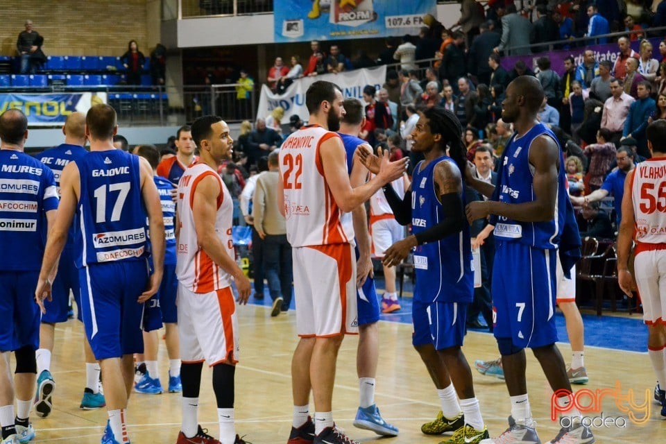 CSM-U Oradea vs BC Mureş Târgu Mureş, Arena Antonio Alexe