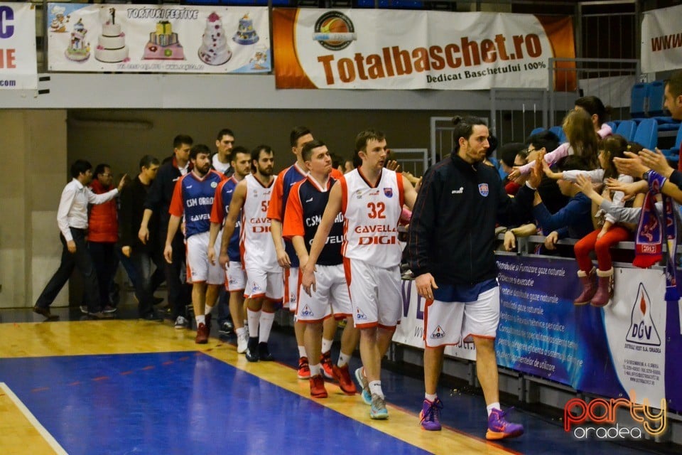 CSM-U Oradea vs BC Mureş Târgu Mureş, Arena Antonio Alexe
