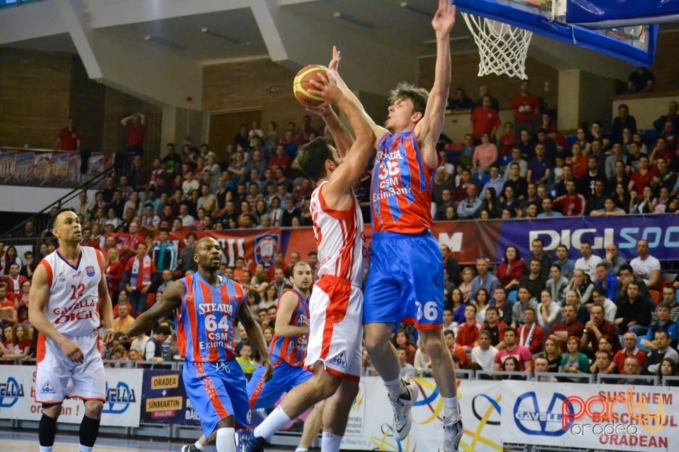 CSM-U Oradea vs Steaua CSM EximBank Bucureşti, Arena Antonio Alexe