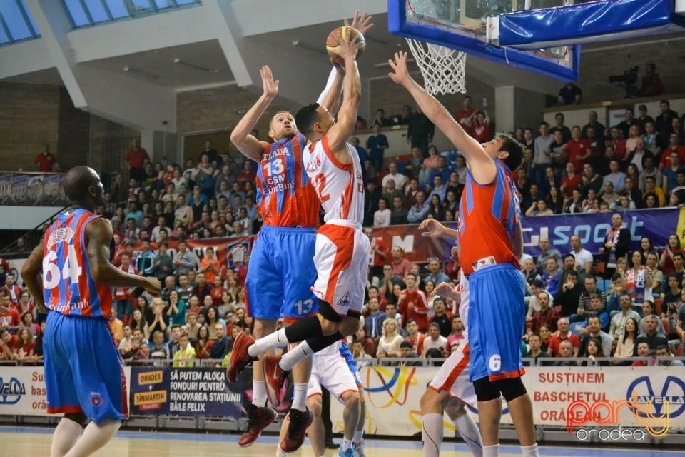 CSM-U Oradea vs Steaua CSM EximBank Bucureşti, Arena Antonio Alexe