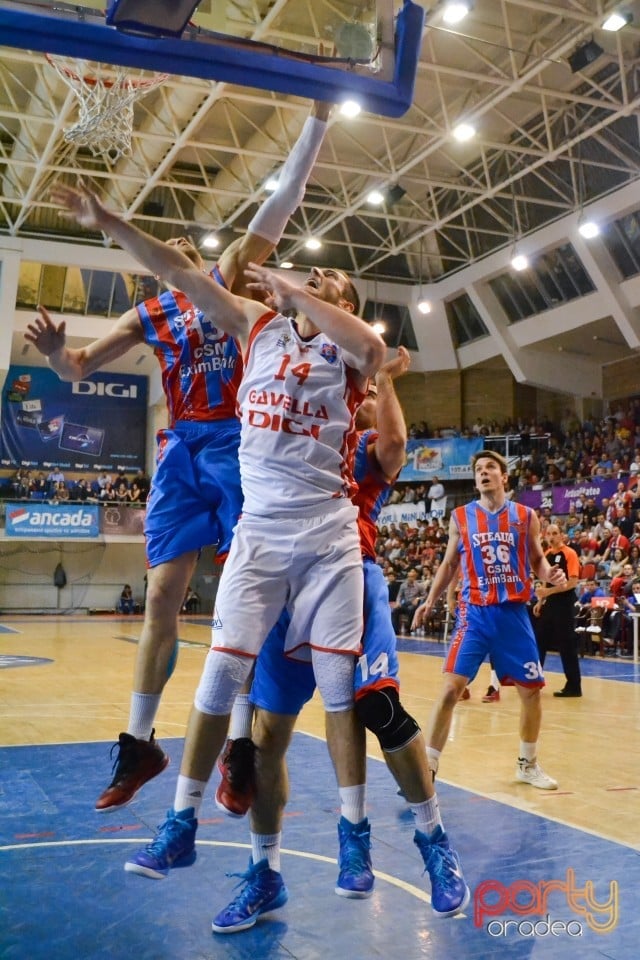 CSM-U Oradea vs Steaua CSM EximBank Bucureşti, Arena Antonio Alexe