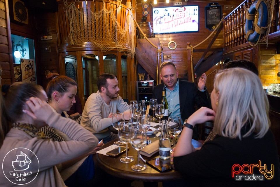 Cum aleg vinul potrivit?, Columbus Cafe
