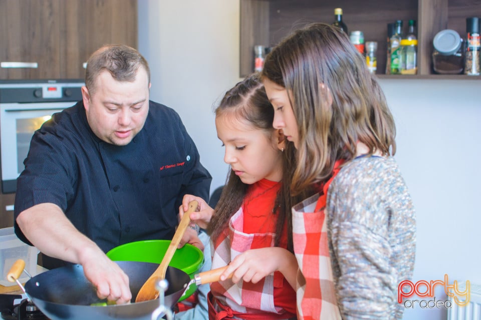 Curs de Gătit cu Chef Tiberius, Centrul de Artă Culinară  Oradea