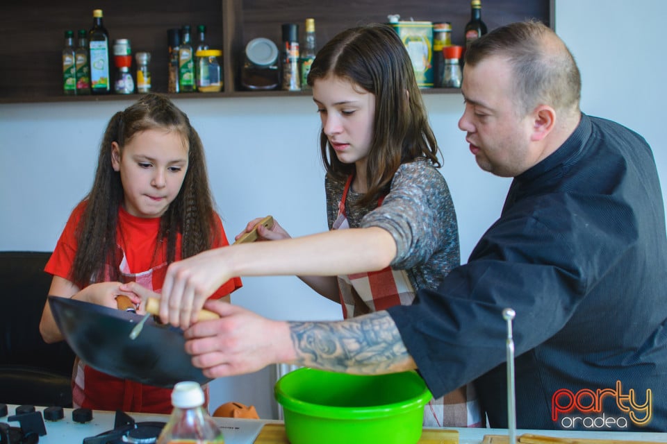 Curs de Gătit cu Chef Tiberius, Centrul de Artă Culinară  Oradea