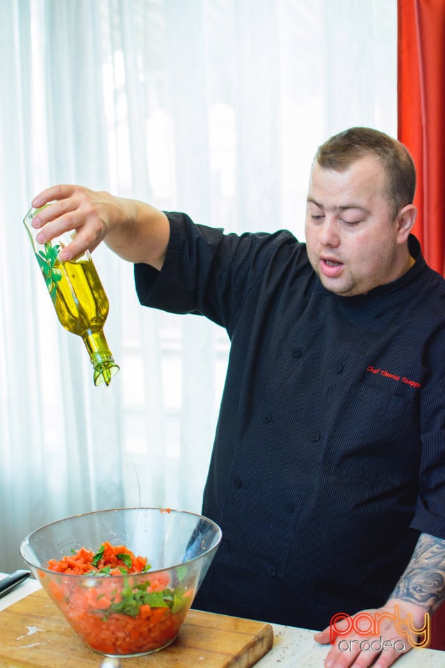 Curs de Gătit cu Chef Tiberius, Centrul de Artă Culinară Oradea