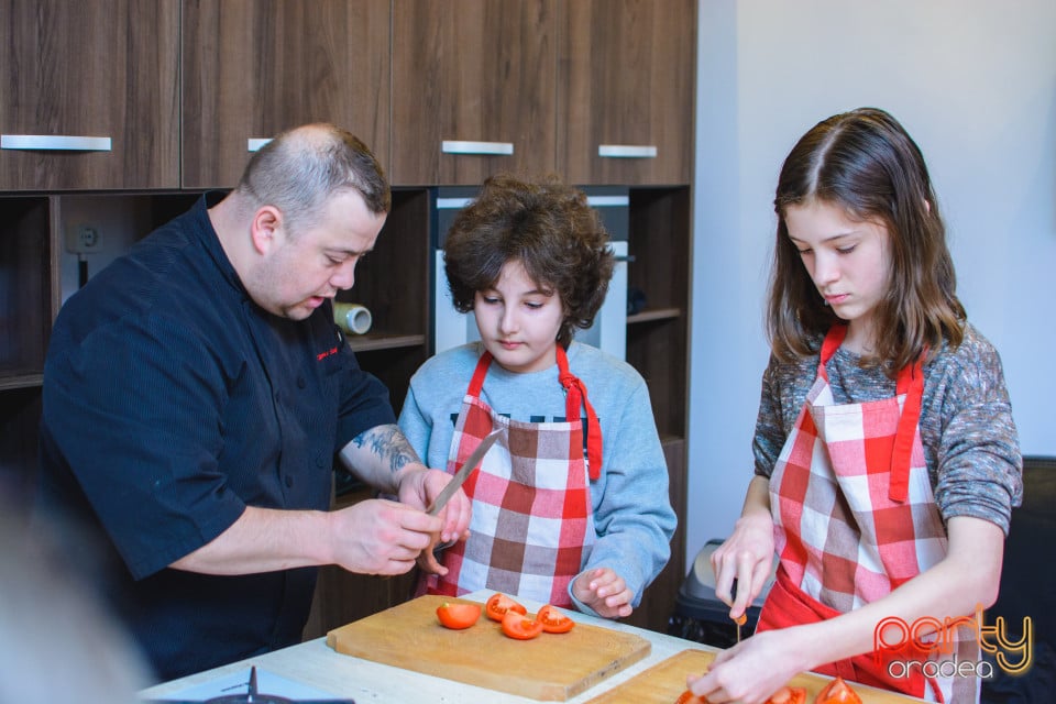 Curs de Gătit cu Chef Tiberius, Centrul de Artă Culinară  Oradea