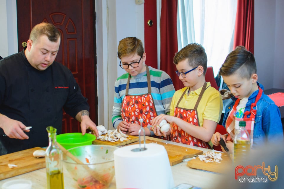 Curs de Gătit cu Chef Tiberius, Centrul de Artă Culinară  Oradea