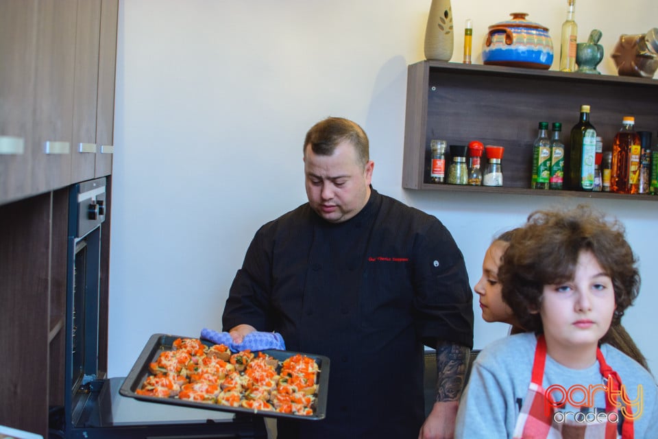 Curs de Gătit cu Chef Tiberius, Centrul de Artă Culinară  Oradea