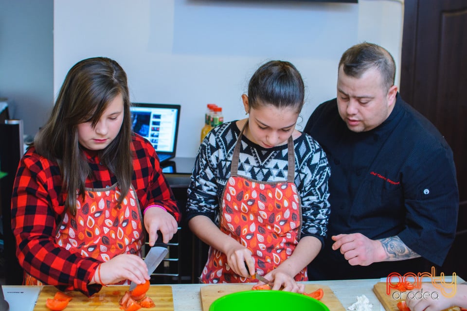 Curs de Gătit cu Chef Tiberius, Centrul de Artă Culinară  Oradea