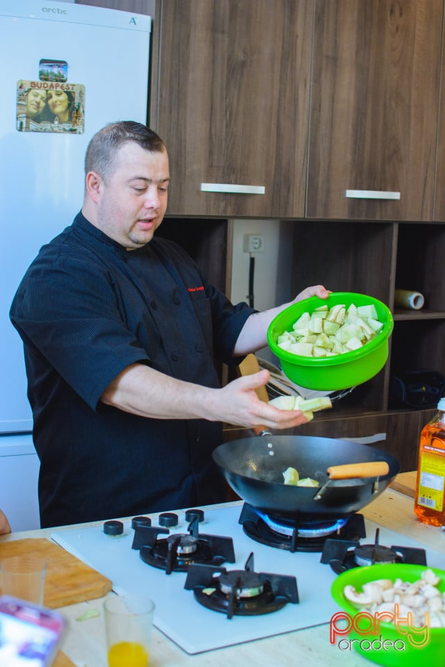 Curs de Gătit cu Chef Tiberius, Centrul de Artă Culinară  Oradea