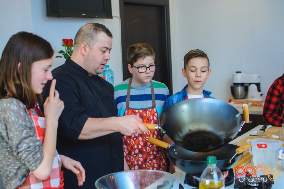 Curs de Gătit cu Chef Tiberius, Centrul de Artă Culinară  Oradea