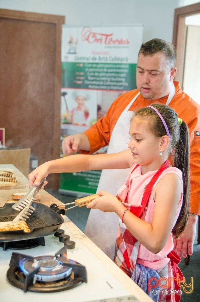 Curs de gătit pentru copii, Centrul de Artă Culinară Oradea