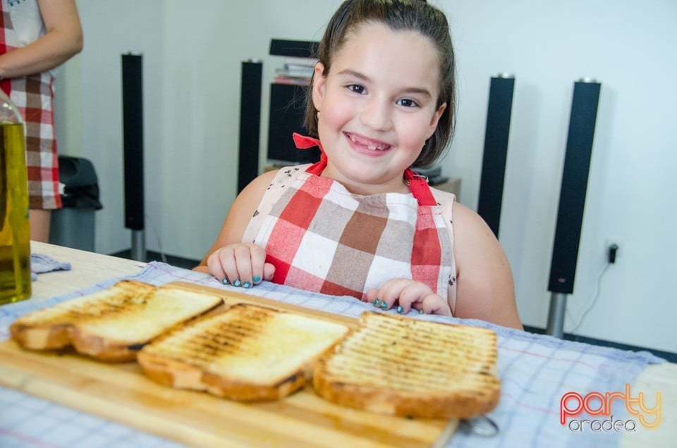 Curs de gătit pentru copii, Centrul de Artă Culinară Oradea