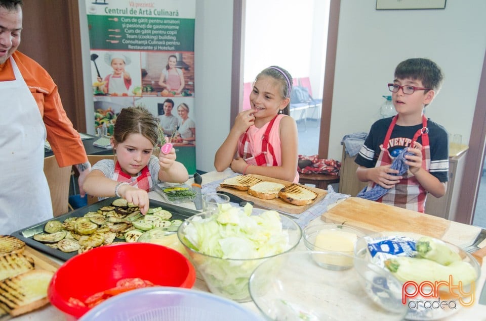 Curs de gătit pentru copii, Centrul de Artă Culinară Oradea