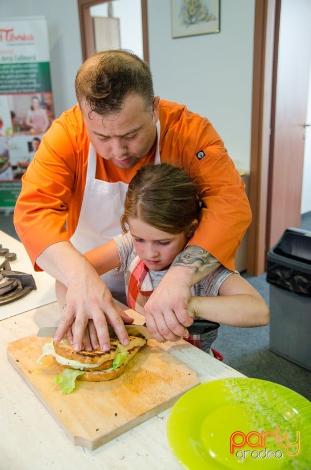 Curs de gătit pentru copii, Centrul de Artă Culinară Oradea