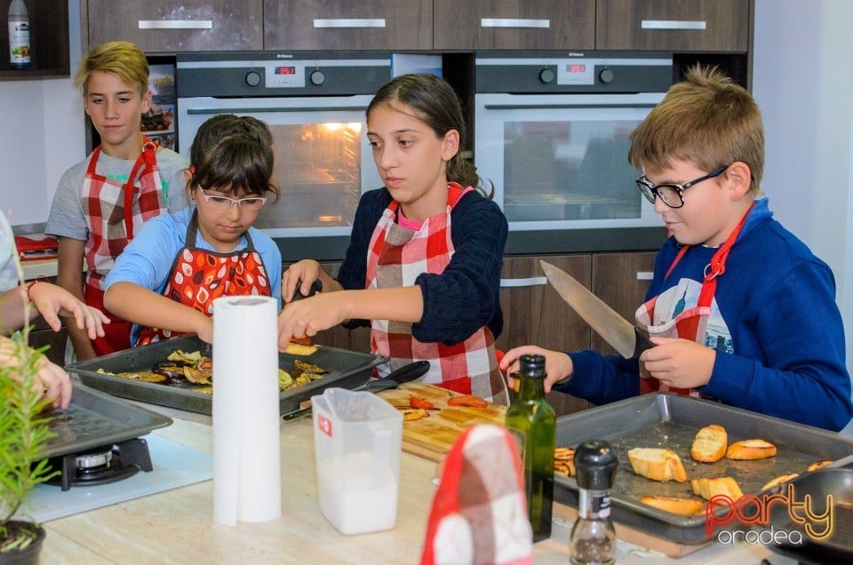 Curs de gătit pentru copii, Centrul de Artă Culinară Oradea