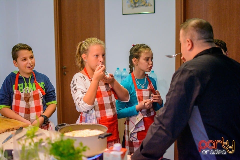 Curs de gătit pentru copii, Centrul de Artă Culinară Oradea