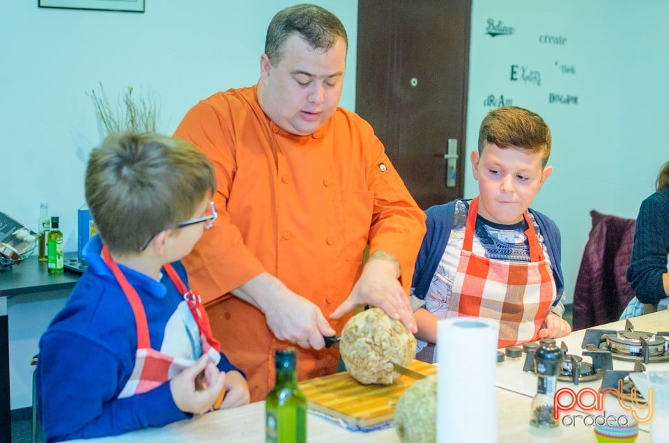Curs de gătit pentru copii, Centrul de Artă Culinară Oradea