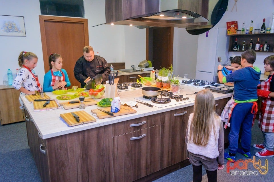 Curs de gătit pentru copii, Centrul de Artă Culinară Oradea