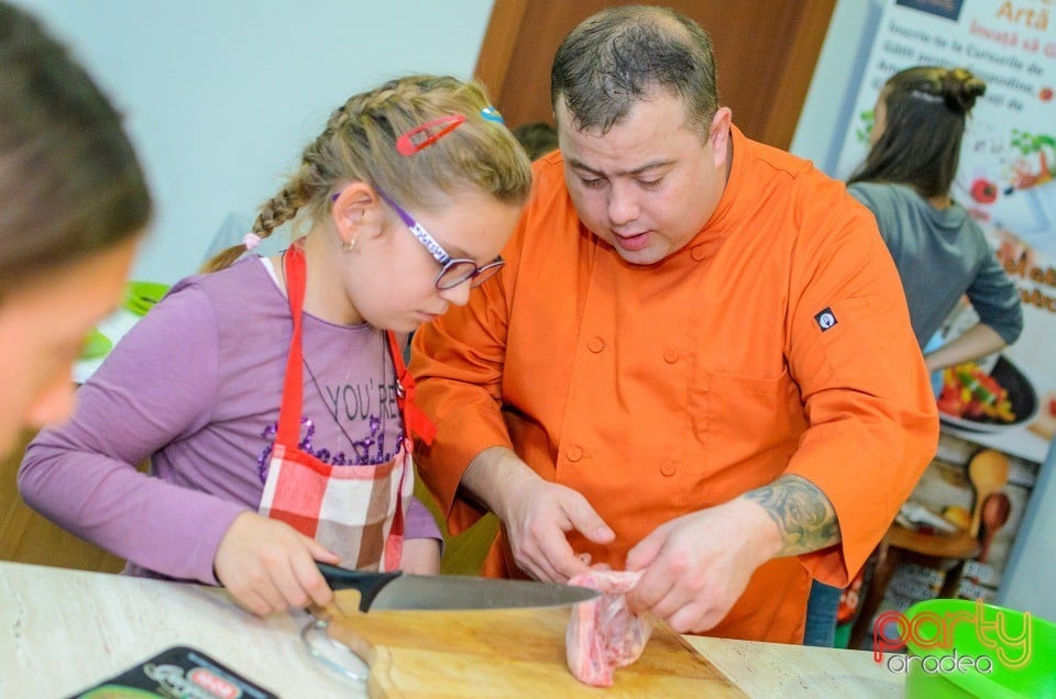 Curs de gătit pentru copii, Centrul de Artă Culinară Oradea