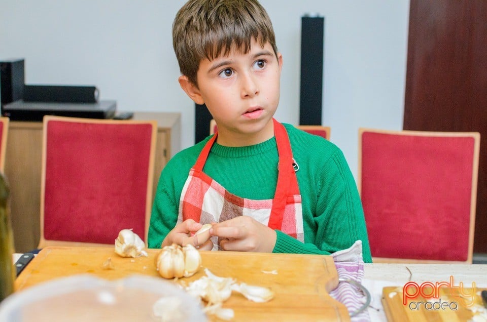 Curs de gătit pentru copii, Centrul de Artă Culinară Oradea