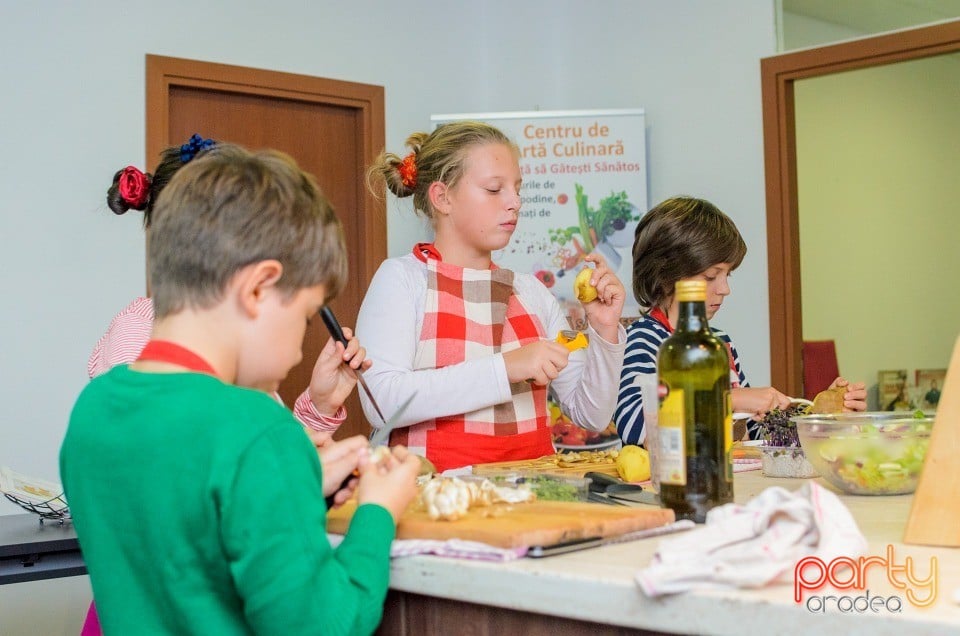 Curs de gătit pentru copii, Centrul de Artă Culinară Oradea