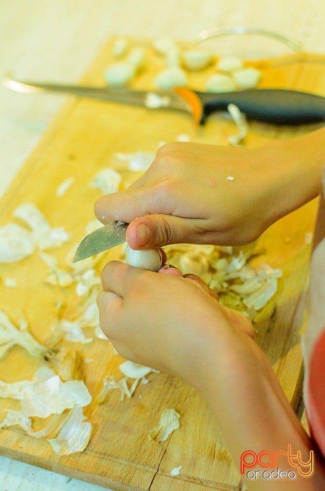 Curs de gătit pentru copii, Centrul de Artă Culinară Oradea