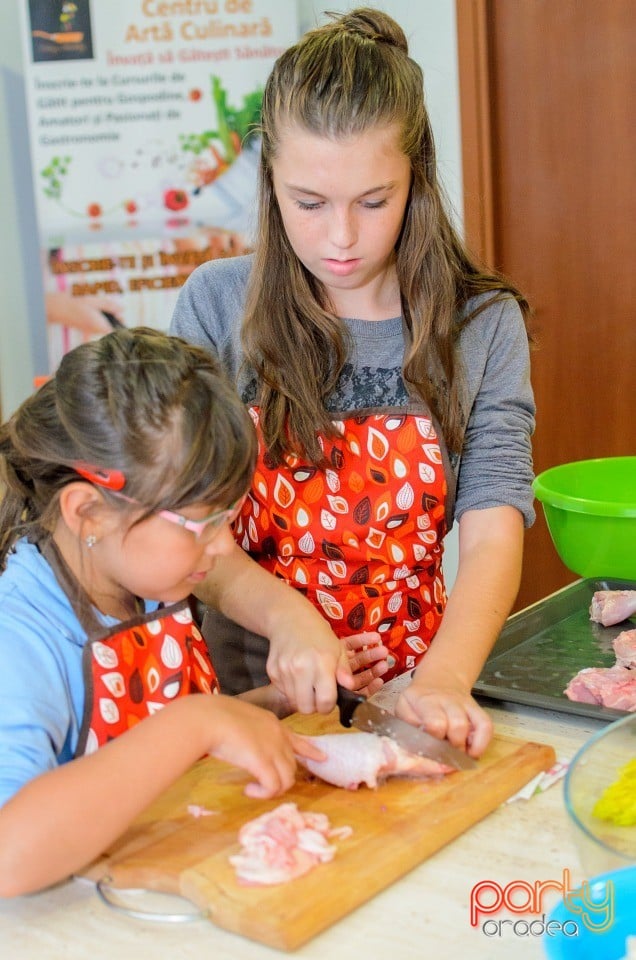 Curs de gătit pentru copii, Centrul de Artă Culinară Oradea