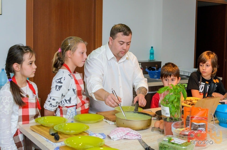 Curs de gătit pentru copii, Centrul de Artă Culinară Oradea
